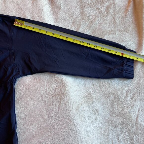 GapFit Half-Zip Pullover Jacket Women Petite Medium Blue - Picture 8 of 8